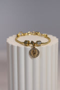 Gold Guadalupe Charm Bracelet