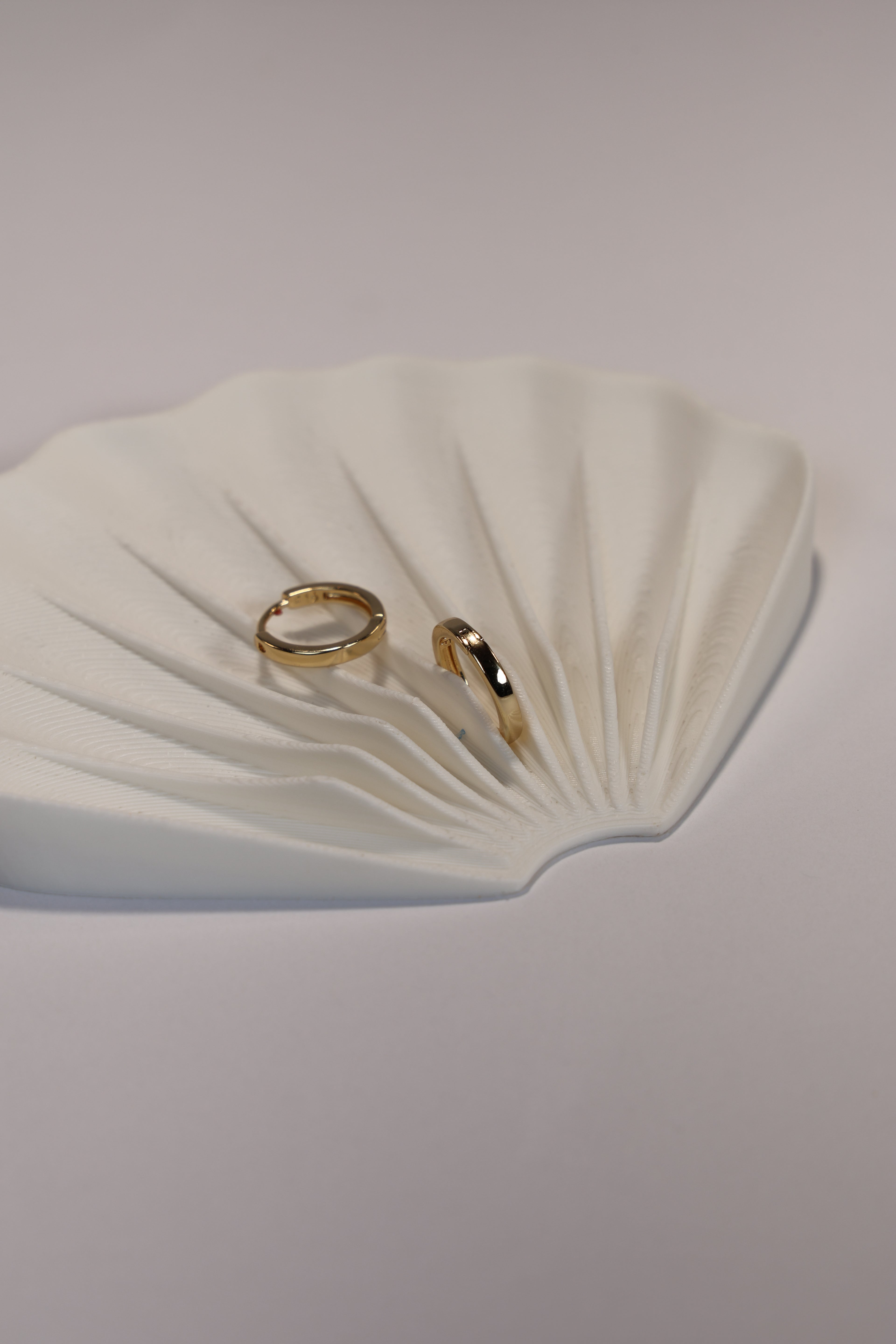 Gold Medium Hoop Earrings