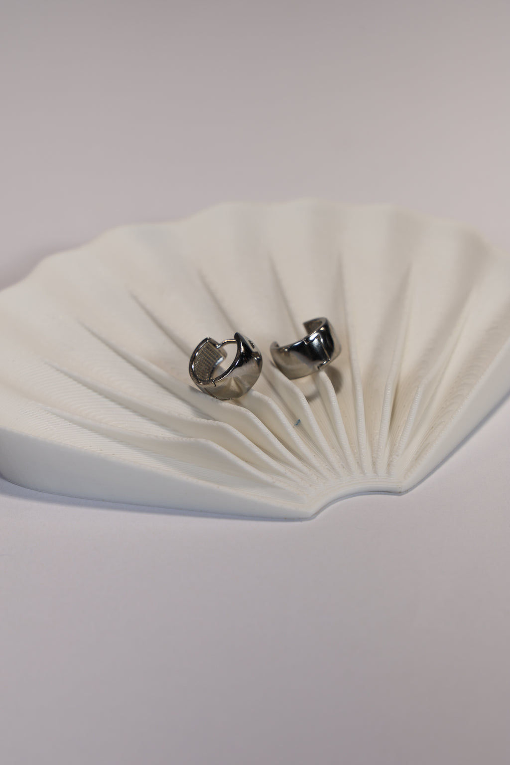 Silver Small Hoops Earrings