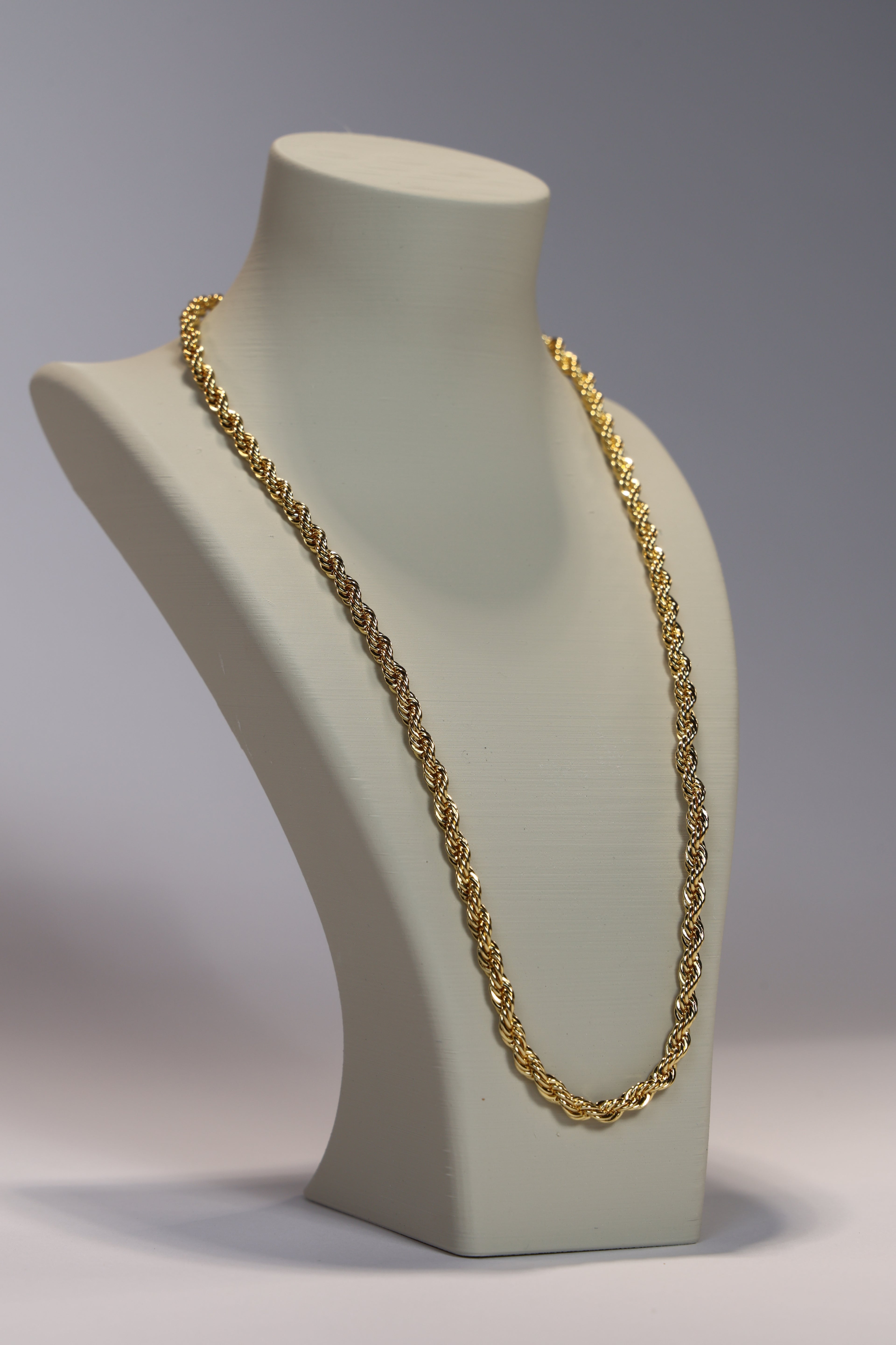 Gold Twisted Rope Chain