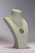 Virgin Mary Heart Necklace