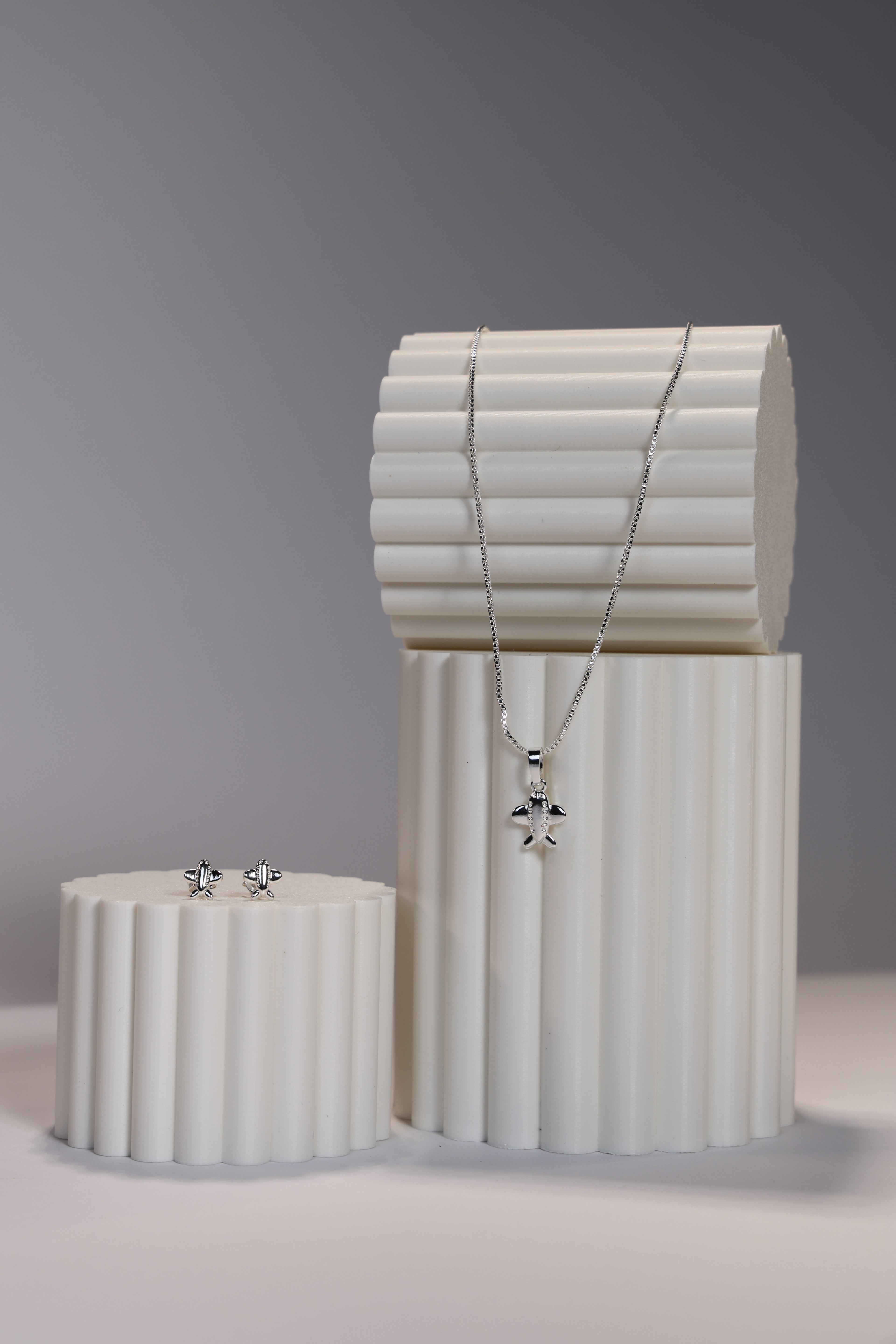 Airplane Earring & Necklace Set
