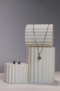 Flower Earring & Necklace Set