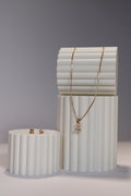 Sitting Bear Earring & Necklace Set